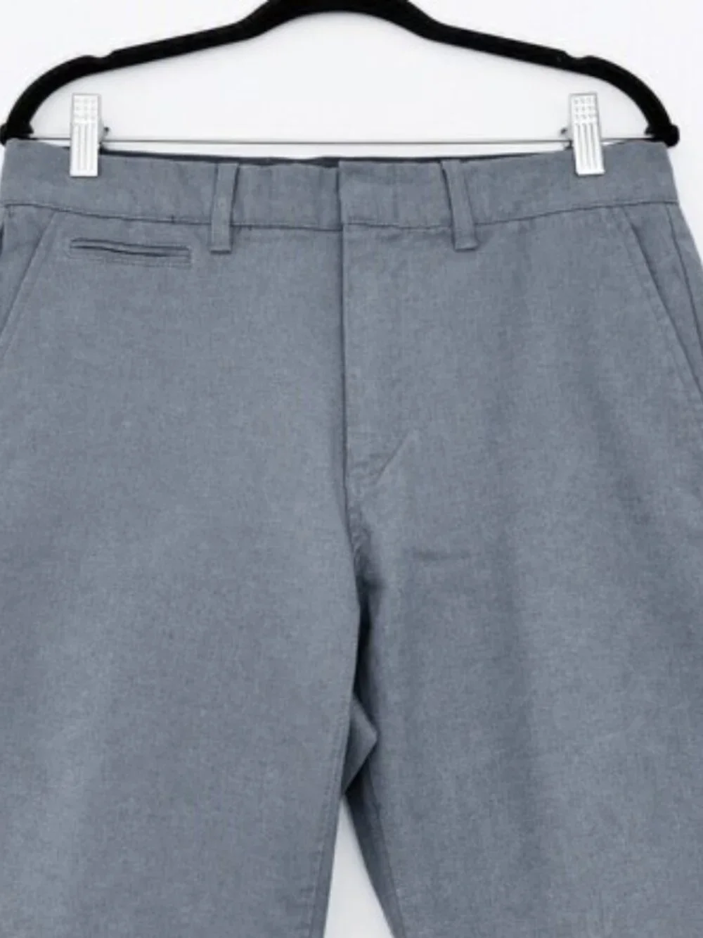 Slate Blue J. CREW Men's 5-Pocket Flat Front Straight Leg Dress Pant